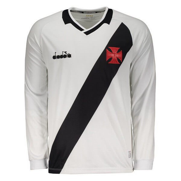 Camiseta Vasco da Gama Diadora 2ª ML 2019/20 Blanco
